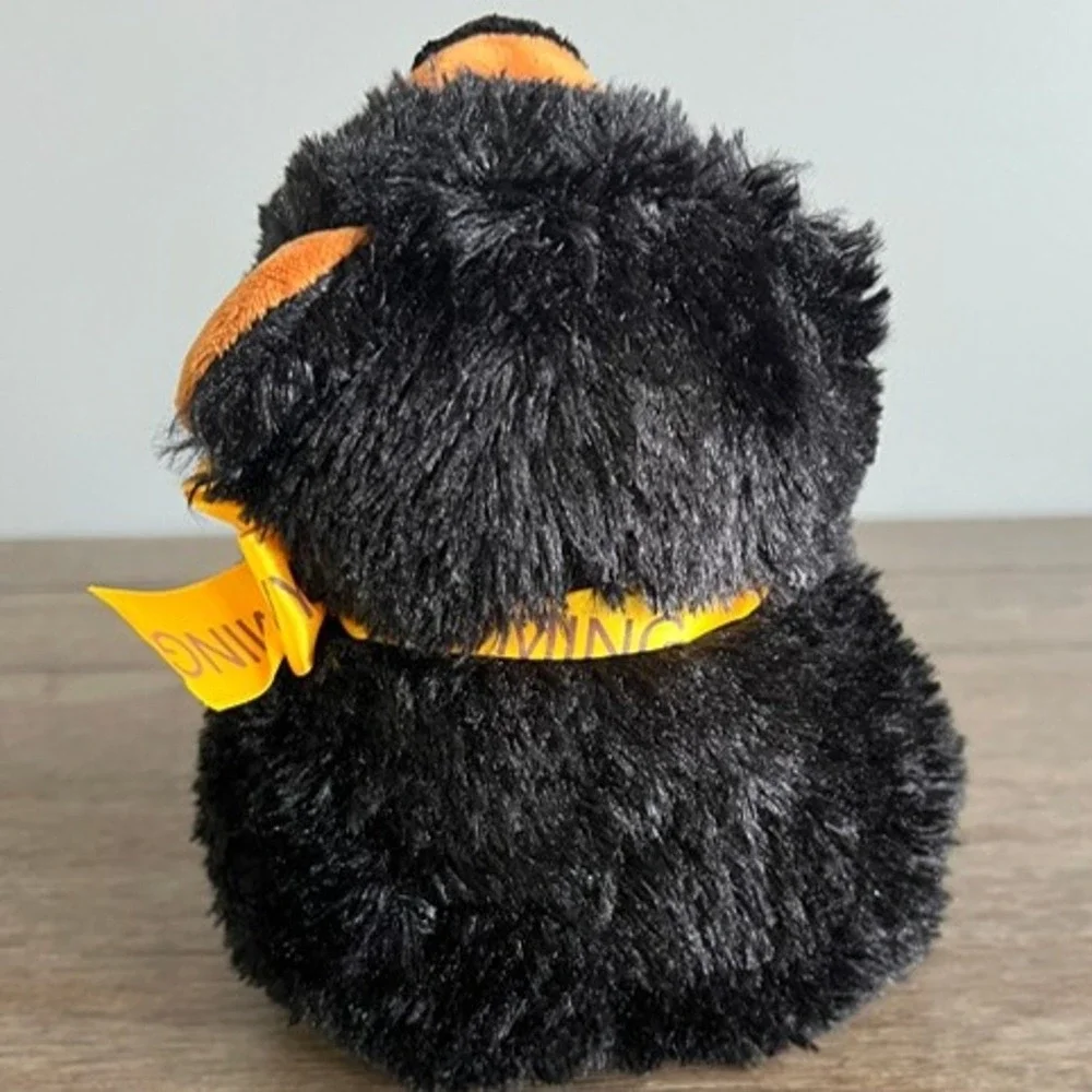 Snow Business Black Bear Cub Wyoming Souvenir Plush Stuffed Animal Bear Hugs 7
